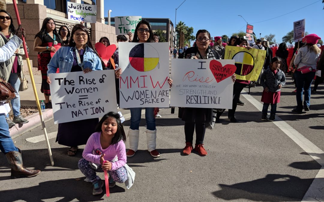 Honoring Indigenous Women Leading The Women's March to the Polls 2018